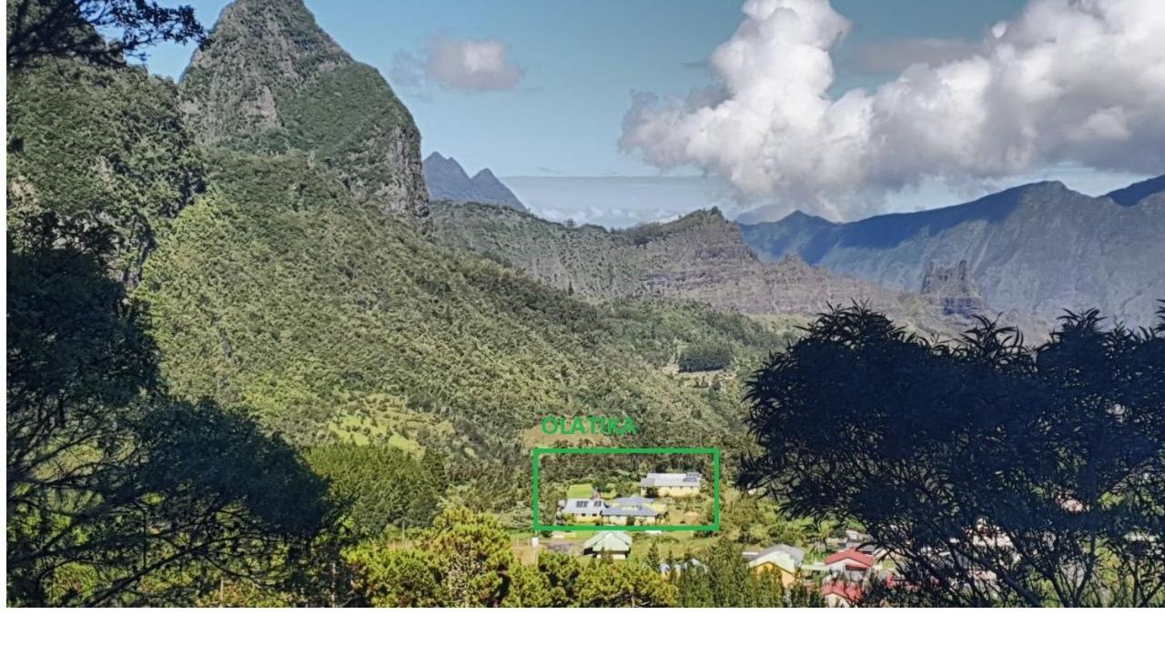 Olatika - Gite Des Cascades Cilaos Buitenkant foto